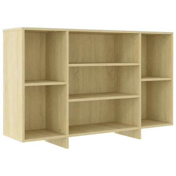 vidaXL skænk 120x30x75 cm konstrueret træ sonoma-eg