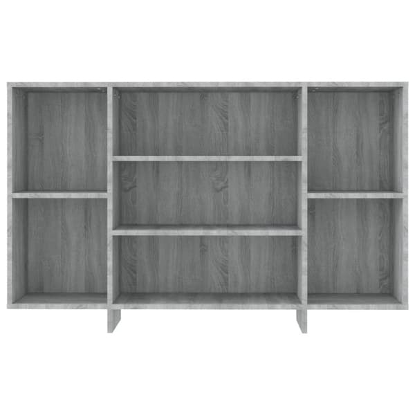 vidaXL Senkki harmaa Sonoma 120x30x75 cm tekninen puu