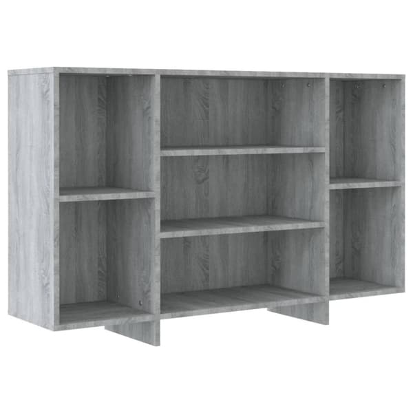 vidaXL Senkki harmaa Sonoma 120x30x75 cm tekninen puu