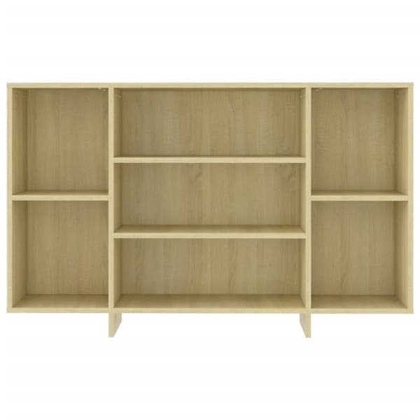 vidaXL Skjenk sonoma eik 120x30x75 cm konstruert tre