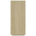 Miniatyrbilde 5 av 8: vidaXL Skjenk sonoma eik 120x30x75 cm konstruert tre
