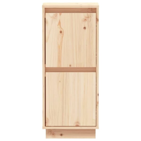 vidaXL Skjenk 31,5x34x75 cm heltre furu
