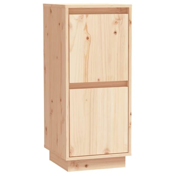 vidaXL Skjenk 31,5x34x75 cm heltre furu
