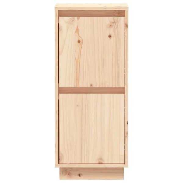 vidaXL Skjenker 2 stk 31,5x34x75 cm heltre furu