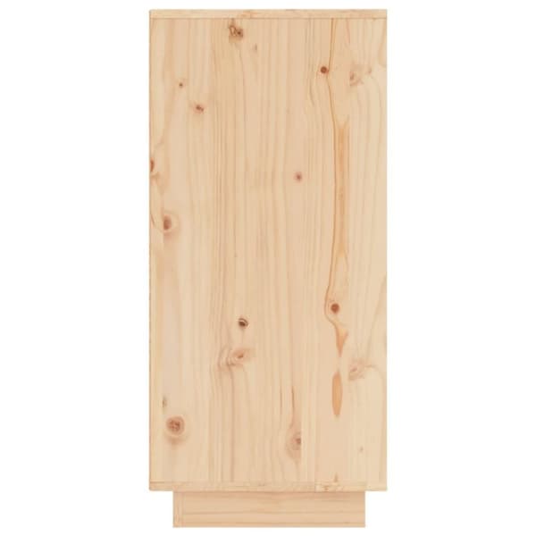 vidaXL Skjenker 2 stk 31,5x34x75 cm heltre furu