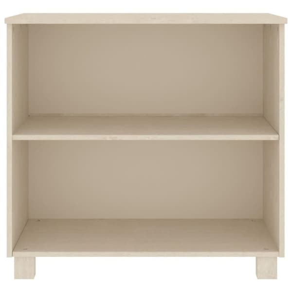 vidaXL skænk HAMAR 85x35x80 cm fyrretræ honningbrun