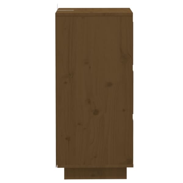 vidaXL Senkit 2 kpl hunajanruskea 32x34x75 cm täysi mänty