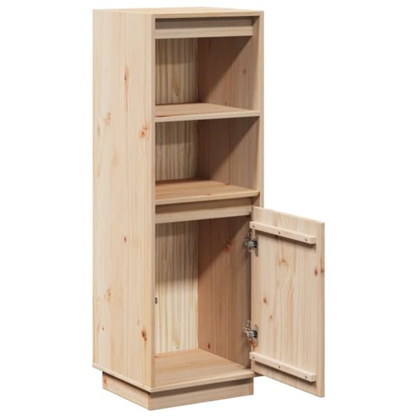 vidaXL Highboard 37x34x110 cm heltre furu
