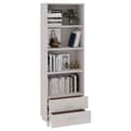 Miniatyrbillede 2 af 10: vidaXL højskab HAMAR 60x35x180 cm fyrretræ hvid