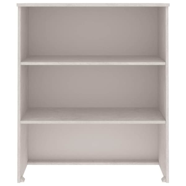 vidaXL Yläkaappi HAMAR valkoinen 85x35x100 cm täysi mänty