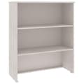 Pikkukuva 1 / 9: vidaXL Yläkaappi HAMAR valkoinen 85x35x100 cm täysi mänty