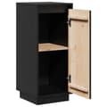 Pikkukuva 8 / 11: vidaXL Senkit 2 kpl musta 31,5x34x75 cm täysi mänty