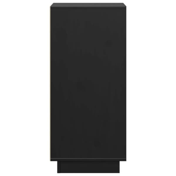 vidaXL Senkit 2 kpl musta 31,5x34x75 cm täysi mänty