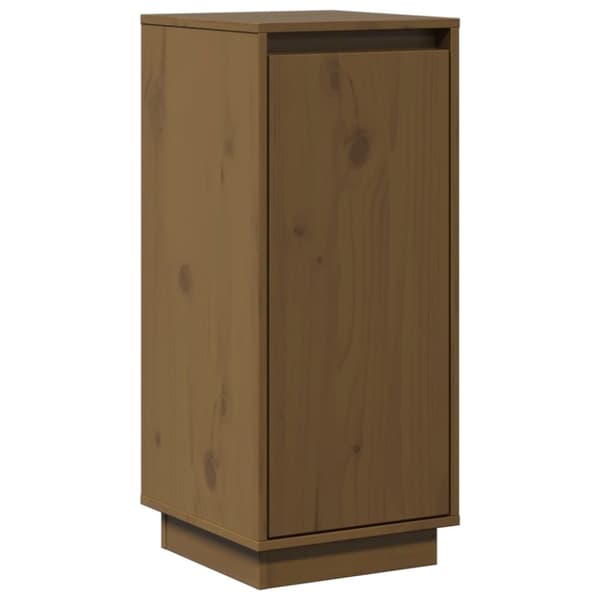 vidaXL Skjenker 2 stk honningbrun 31,5x34x75 cm heltre furu