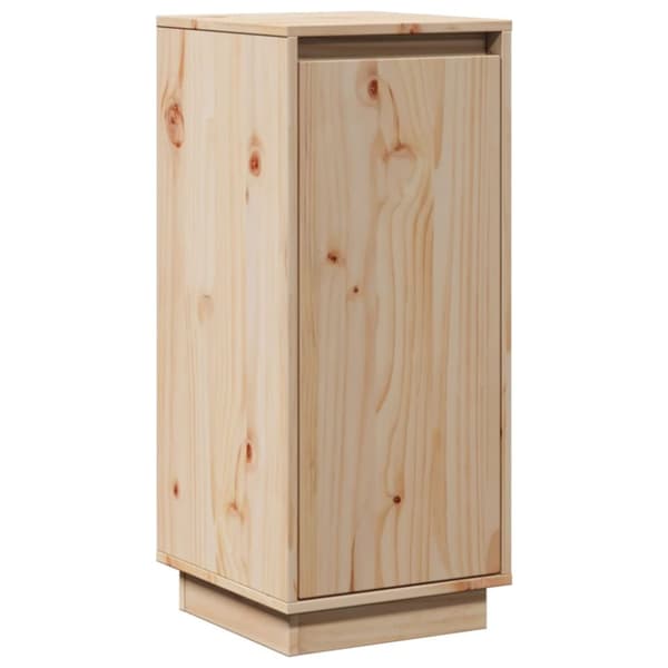 vidaXL skænke 2 stk. 31,5x34x75 cm massivt fyrretræ