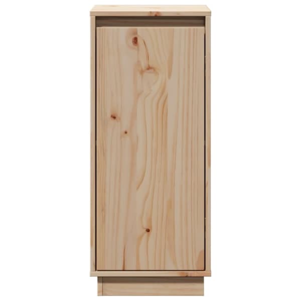 vidaXL skænke 2 stk. 31,5x34x75 cm massivt fyrretræ