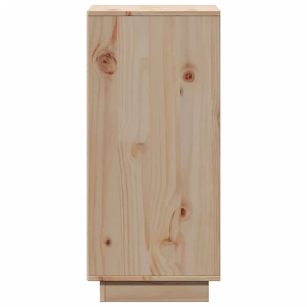 vidaXL skænke 2 stk. 31,5x34x75 cm massivt fyrretræ