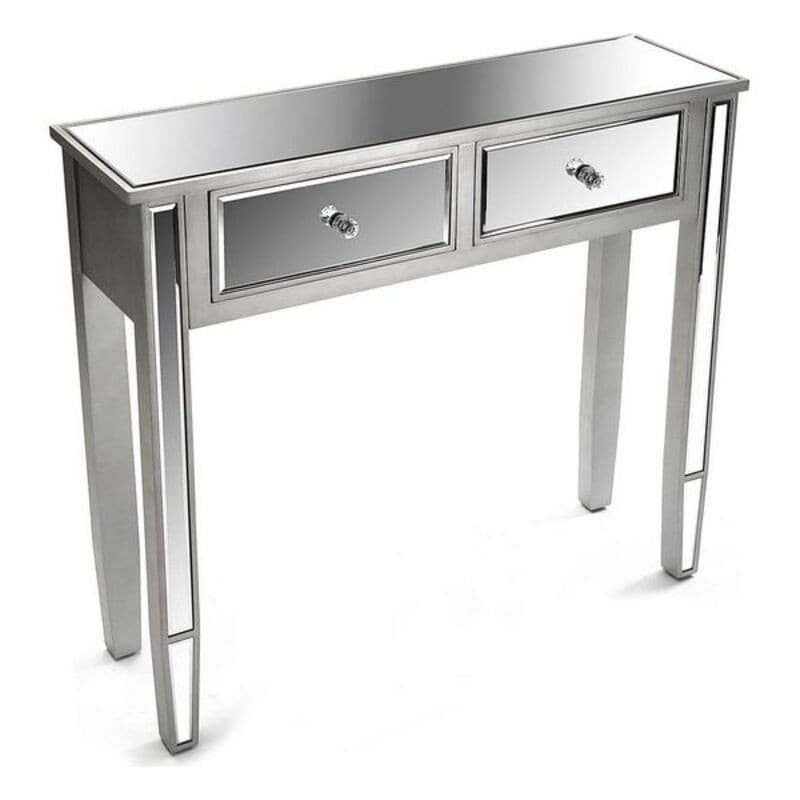 Hallmöbel med 2 lådor Versa Marsala Trä (26 x 80 x 90 cm)