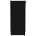 Miniatyrbilde 4 av 8: vidaXL Skjenk svart 60x30x70 cm konstruert tre