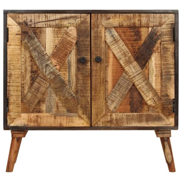 vidaXL Senkki kiinteä mangopuu 85x30x75 cm
