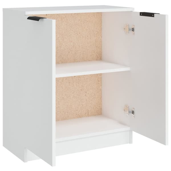 vidaXL Skåp vit 60x30x70 cm konstruerat trä