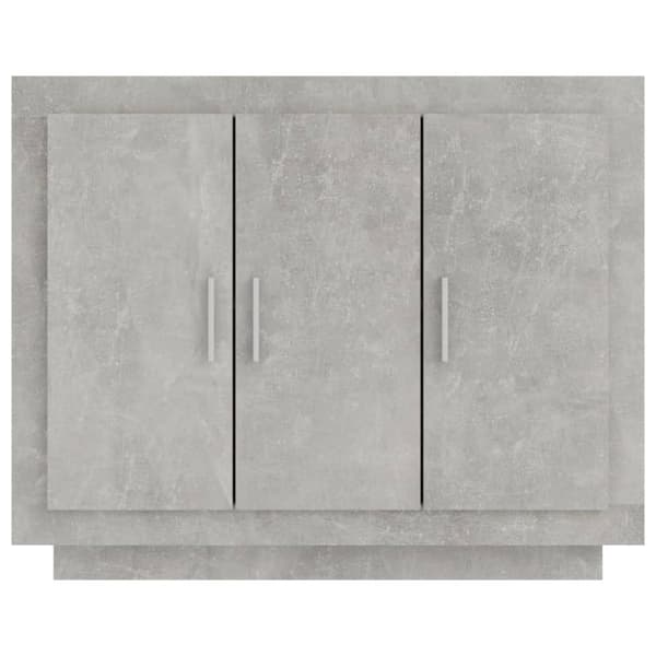vidaXL Skjenk betonggrå 92x35x75 cm konstruert tre