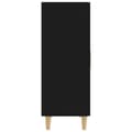 Miniatyrbilde 4 av 9: vidaXL Skjenk svart 70x34x90 cm konstruert tre