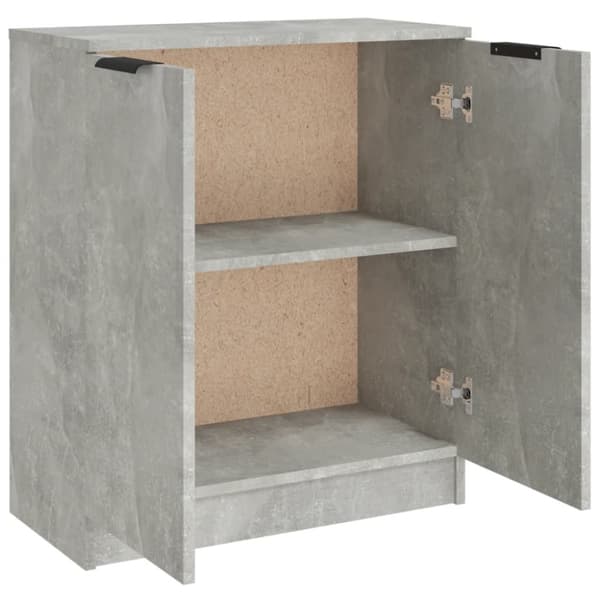 vidaXL Senkki betoninharmaa 60x30x70 cm tekninen puu