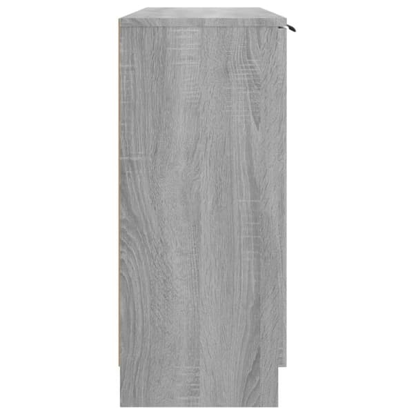 vidaXL Senkki harmaa Sonoma 90,5x30x70 cm tekninen puu