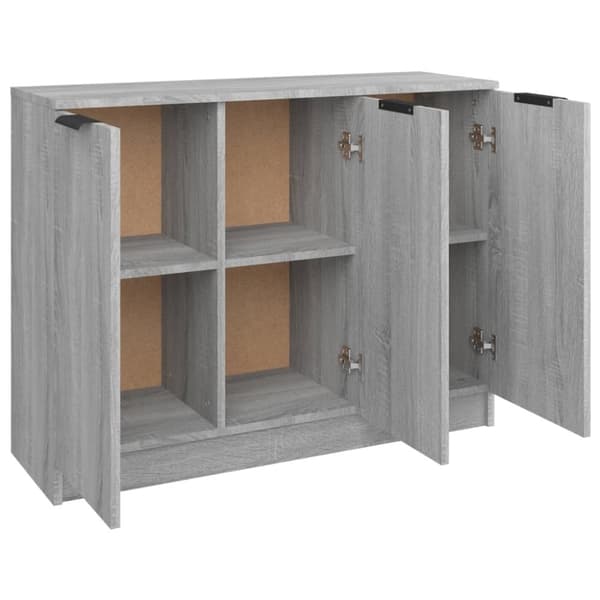 vidaXL Senkki harmaa Sonoma 90,5x30x70 cm tekninen puu