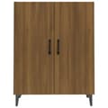 Pikkukuva 3 / 10: vidaXL Senkki ruskea tammi 70x34x90 cm tekninen puu