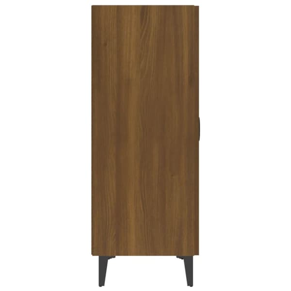 vidaXL Senkki ruskea tammi 70x34x90 cm tekninen puu