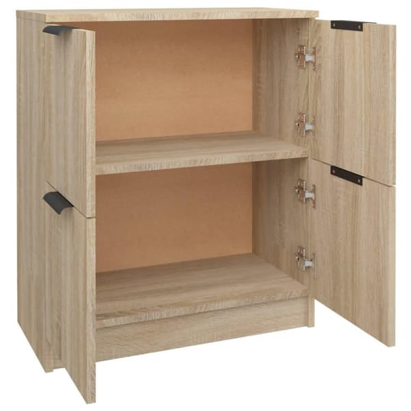 vidaXL Skänk sonoma-ek 30x40x70 cm konstruerat trä
