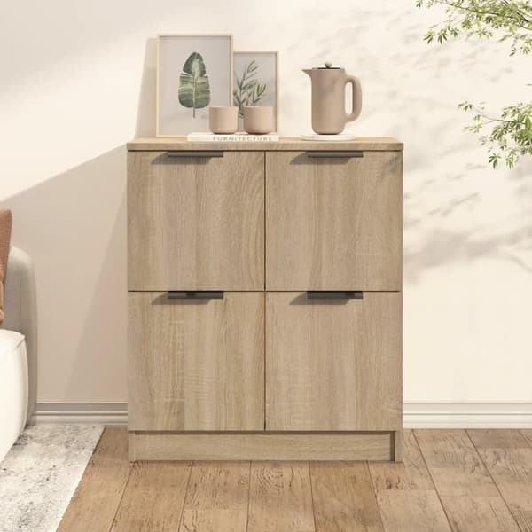 vidaXL Skänk sonoma-ek 30x40x70 cm konstruerat trä