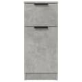 Miniatyrbilde 8 av 11: vidaXL Skjenker 2 stk betonggrå 30x30x70 cm konstruert tre