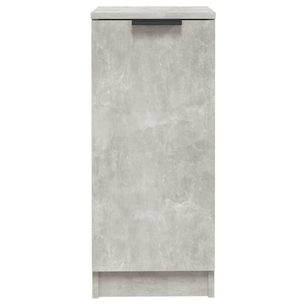 vidaXL Skjenker 2 stk betonggrå 30x30x70 cm konstruert tre
