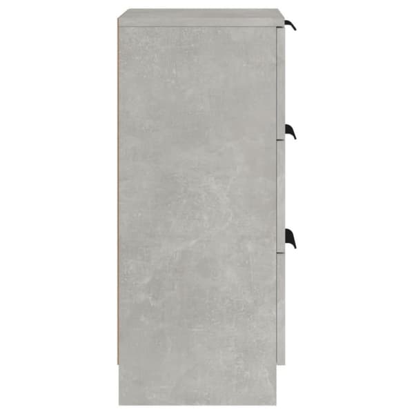 vidaXL Skänk betonggrå 30x30x70 cm konstruerat trä