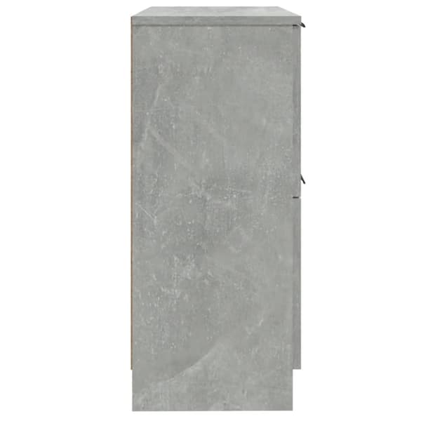 vidaXL Skjenk betonggrå 30x30x70 cm konstruert tre