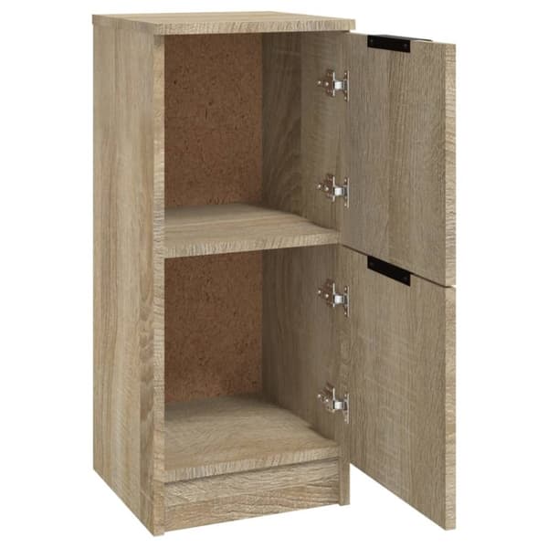 vidaXL Skjenk sonoma eik 30x30x70 cm konstruert tre