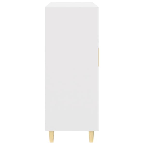 vidaXL Skåp vit 69,5x34x90 cm konstruerat trä