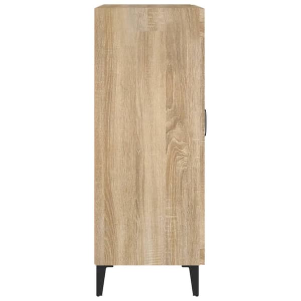 vidaXL Skänk sonoma-ek 69,5x34x90 cm konstruerat trä