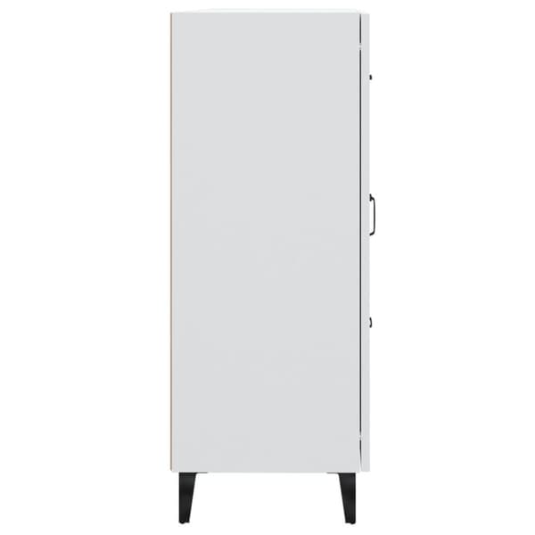 vidaXL Skåp vit 69,5x34x90 cm konstruerat trä