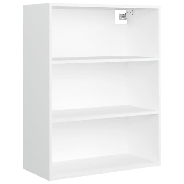 vidaXL Hengende veggskap hvit 69,5x32,5x90 cm