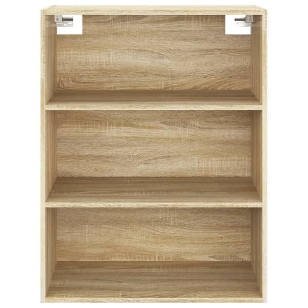 vidaXL Väggskåp sonoma-ek 69,5x32,5x90 cm