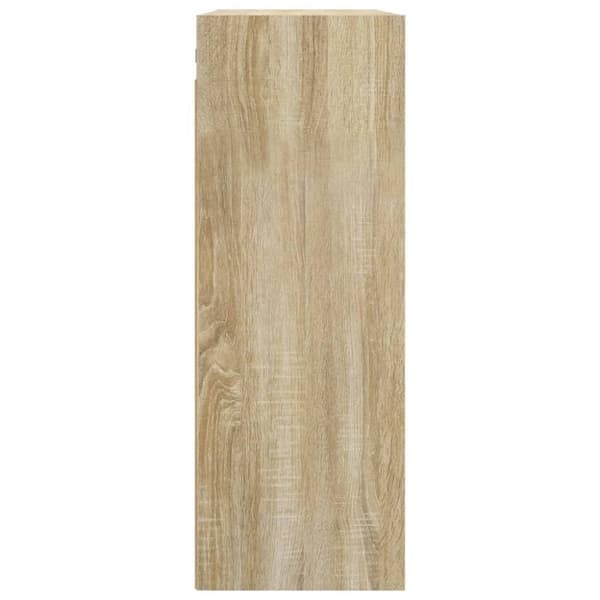 vidaXL Väggskåp sonoma-ek 69,5x32,5x90 cm