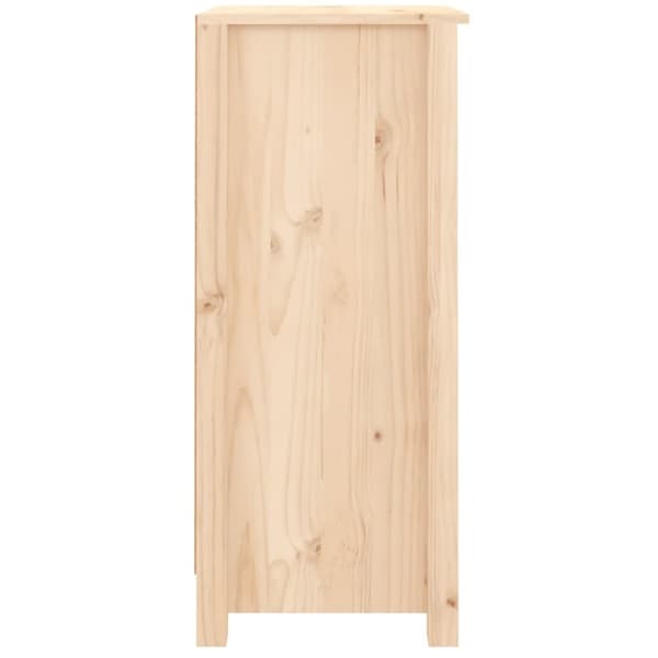 vidaXL Skjenker 2 stk 40x35x80 cm heltre furu