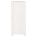 Miniatyrbilde 6 av 10: vidaXL Skjenk hvit 40x35x80 cm heltre furu
