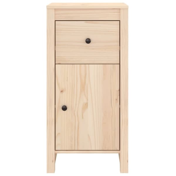 vidaXL Skjenk 40x35x80 cm heltre furu