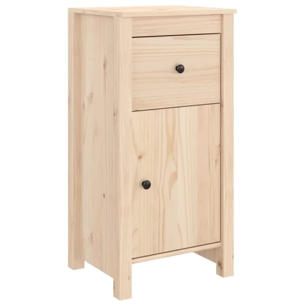 vidaXL Skjenk 40x35x80 cm heltre furu