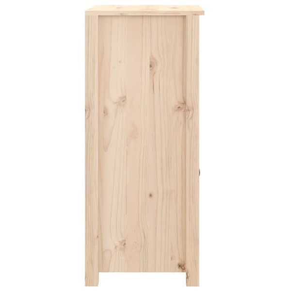vidaXL Skänkar 2 st 40x35x80 cm massiv furu